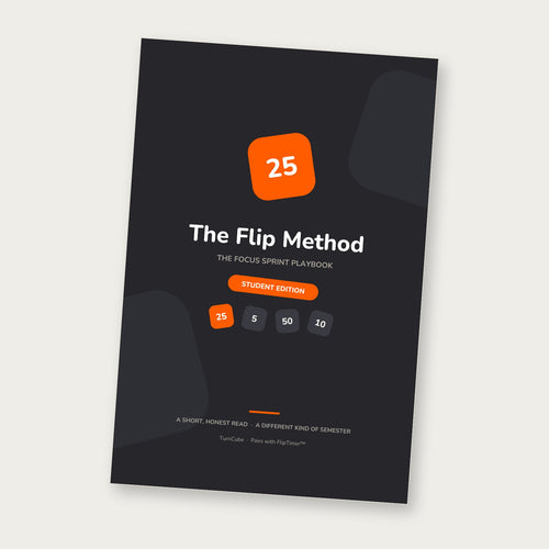 The Flip Method cover — The Focus Sprint Playbook, Student Edition